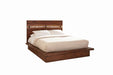Winslow Queen Bed Smokey Walnut and Coffee Bean image
