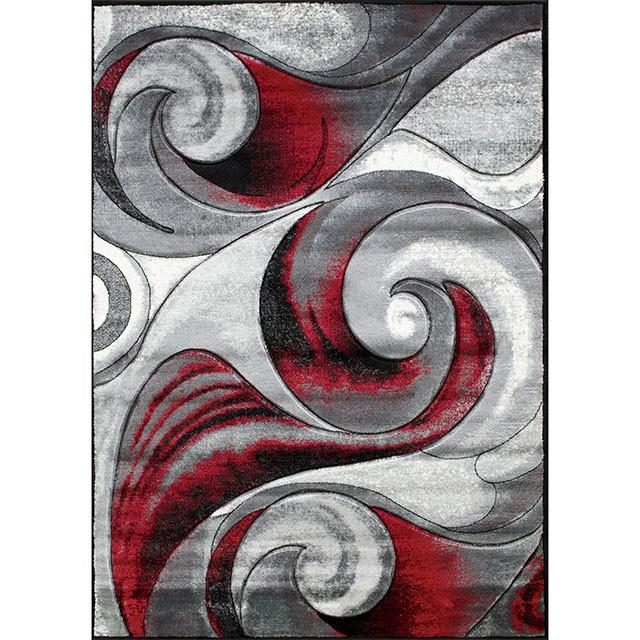 Niksar Red 5' X 7' Area Rug