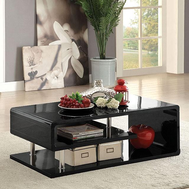 Ninove Black/Chrome Coffee Table image