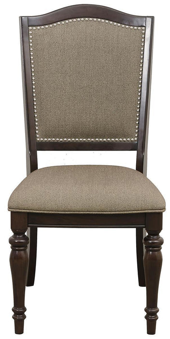 Homelegance Marston Side Chair in Dark Cherry (Set of 2)