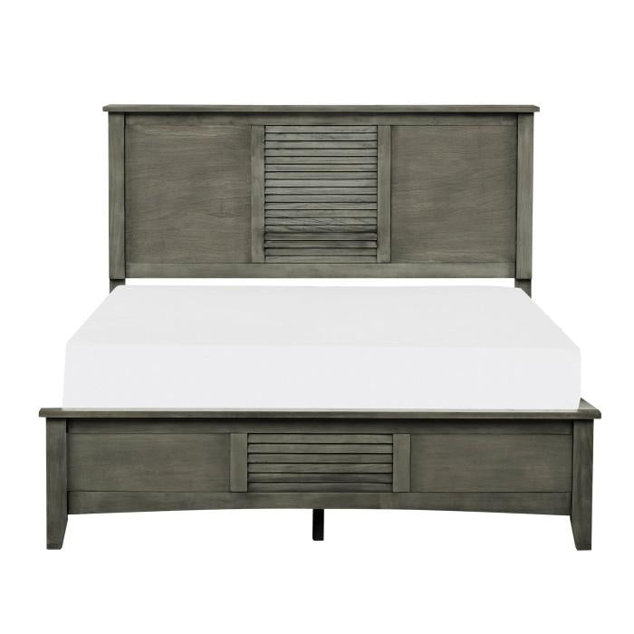 Homelegance Furniture Garcia Full Panel Bed in Gray image