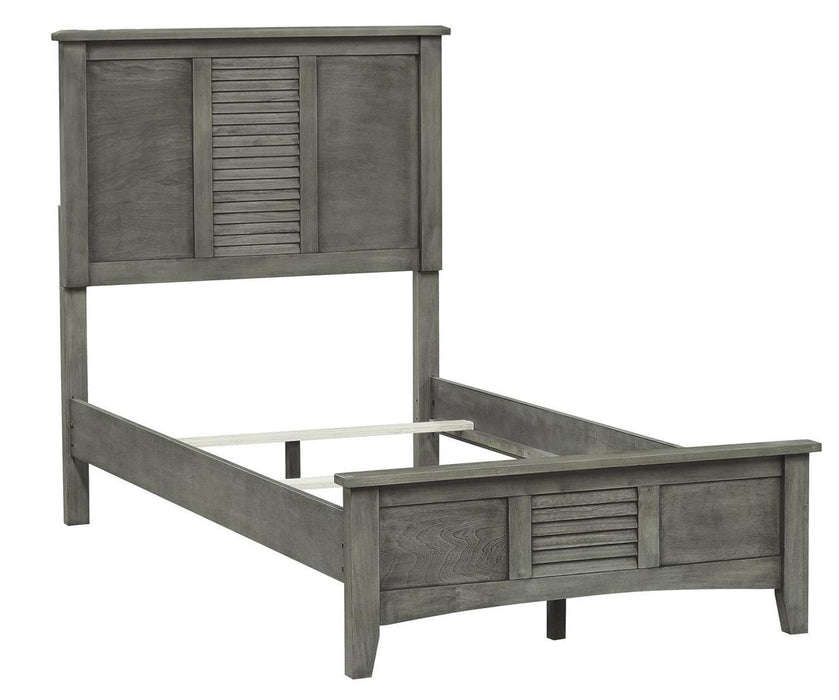 Homelegance Furniture Garcia Full Panel Bed in Gray
