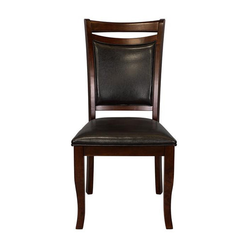 Homelegance Maeve Side Chair in Dark Cherry (Set of 2) image
